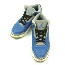 NIKE/NIKE AIR JODAN3 RETRO BLUE CEMENT/CT8532-400/26/YXV[Y/BN/77yÁz