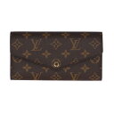 LOUIS VUITTON ルイ・ヴィトン/ポルトフォイユ・サラ/モノグラム/M60531 /CT2***/ルイ・ヴィトン/Aランク/85【中古】