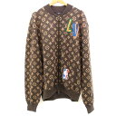 LOUIS VUITTON ルイ・ヴィトン/NBAモノグラム グラフィックジップアップニットブルゾン/RM212M ZLL HLN11W/XL/ルイ・ヴィトン/Aランク/69【中古】