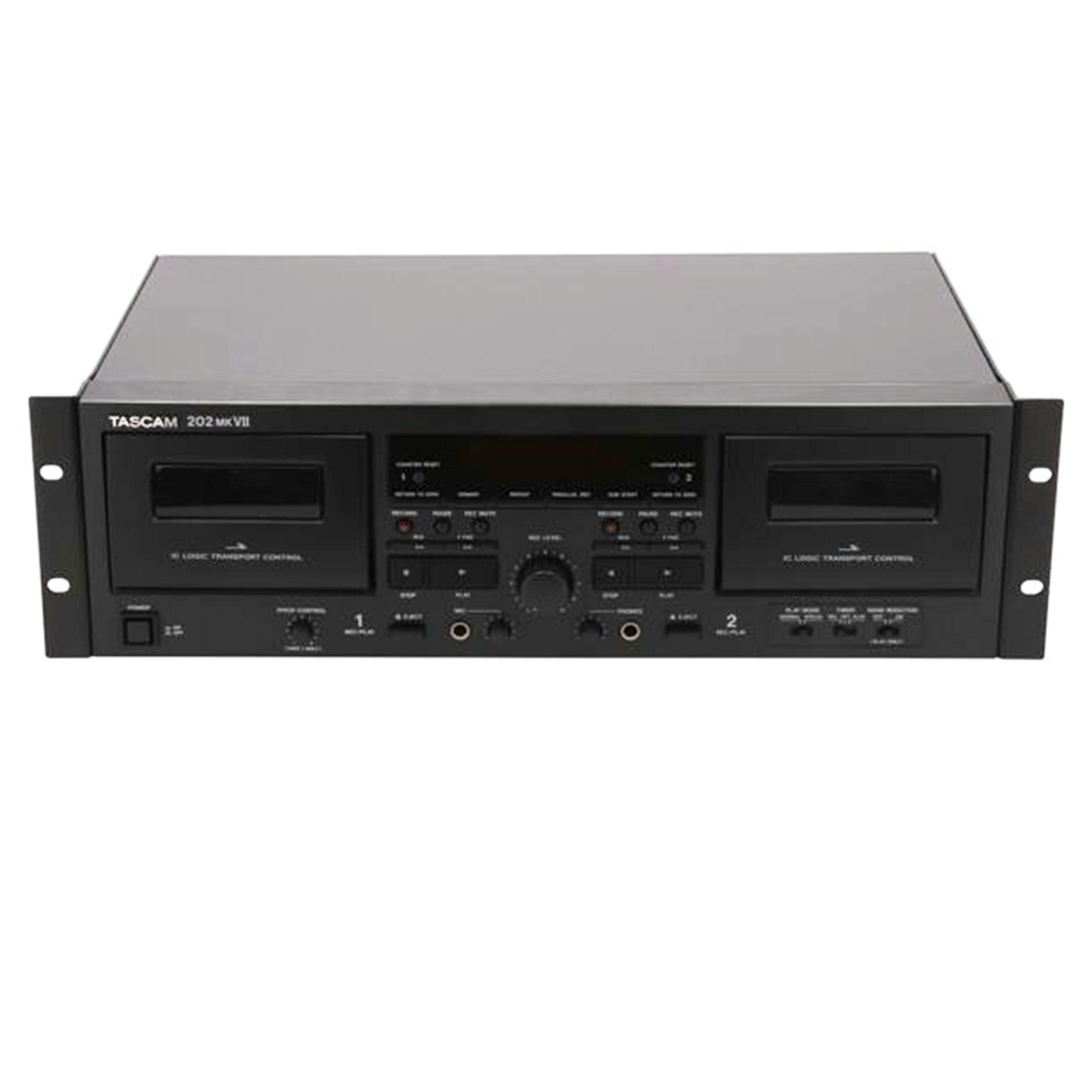 TASCAM タスカム/ダブルカセットデッキ/202MKVII/1840065/ピュアオーディオ/Bランク/84【中古】