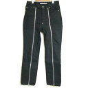 JOHN LAWRENCE SULLIVAN ジョンローレンスサリバン/Rigid denim zipped pants/JLS-02-19/46/メンズボトムス/Bランク/51