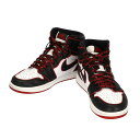 NIKE iCL/AIR JORDAN 1 RETRO HI/555088-062/00193153867993/27.5cm/YXj[J[/BN/85yÁz