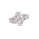 ◎K18WGダイヤリング1.00ct/#14/リング/Aランク/59【中古】