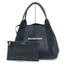 BALENCIAGA バレンシアガ/ネイビーカバス/339933/ブランドバック/ABランク/67【中古】