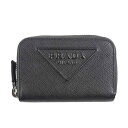 PRADA プラダ/ラウンドコインケース/サファーノ/2MM003/W11cm×H7.5cm×D2cm/ブランドバック/Aランク/79【中古】