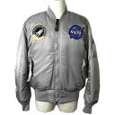 ALPHA INDUSTRIES アルファインダストリーズ/MA-1/NASA/フライトジャケット/TA0167-069/M/メンズアウター/ABランク/51【中古】