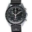 OMEGA×swatch オメガ×スウォッチ/ムーンスウォッチ/MISSION TO THE MOON/クオーツ/SO33M100/OMEGA/SAランク/76【中古】