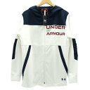UNDER ARMOUR アンダーアーマー/ニットハイブリットフルジップジャケット/1381339/LG/スポーツウェア/Aランク/09【中古】