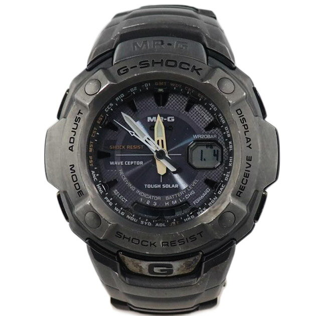 CASIO カシオ/G-SHOCK MR-G電波ソーラー/MRG-3000DJ/111 /ケース径約45mm/G-SHOCK/Bランク/79【中古】