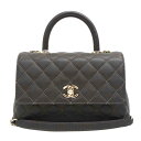 CHANEL シャネル/ココマークココハンドルマトラッセ2WAY/キャビアスキン/A92990/L14*****/シャネル/Sランク/05【中古】