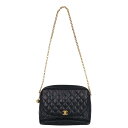 CHANEL シャネル/チェーンショルダー ボールチャーム キャビアスキン/ブラック/244****/シャネル/Bランク/01【中古】