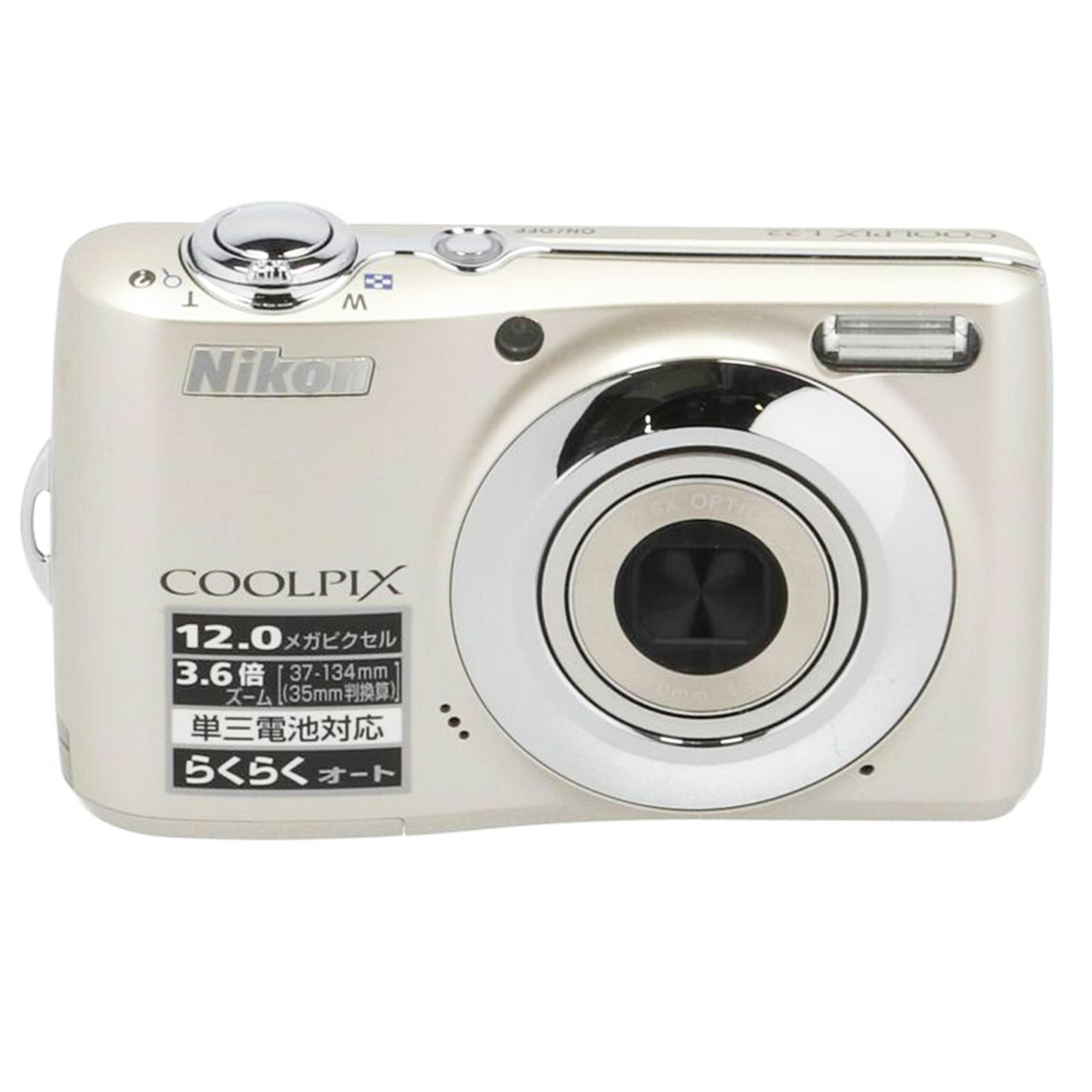 Nikon ニコン/デジタルカメラ/COOLPIX L22/20024097/Wカメラ/Bランク/85【中古】