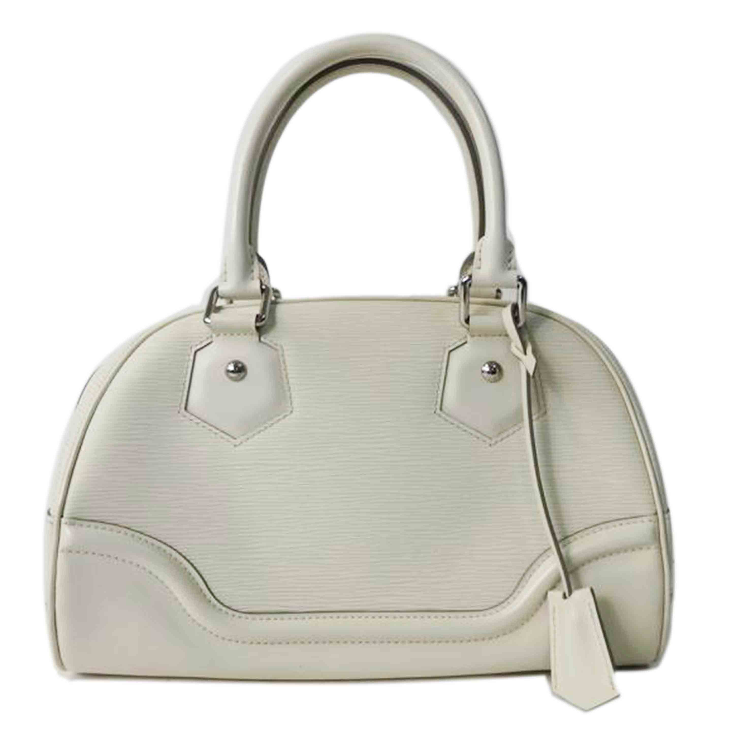 LOUIS VUITTON ルイ・ヴィトン/ボーリングモンテーニュPM/エピ/イヴォワール/M5932J/MI2***/ABランク/84【中古】