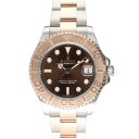 ROLEX ロレックス/ヨットマスター37/ランダム番/チョコ文字盤/268621/891*****/Aランク/94【中古】