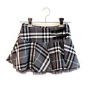 BURBERRY バーバリー/ノバチェックグレースカート/BX427-970-24/110/子供服/ABランク/71【中古】