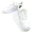 NIKE iCL/AIR FORCE 1 LOW TRIPLE WHITE/DZ3674-100/30cm/YXj[J[/BCN/71yÁz