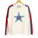 GUCCI グッチ/スタースウェットパーカー/ホワイト/#M/Aランク/75【中古】