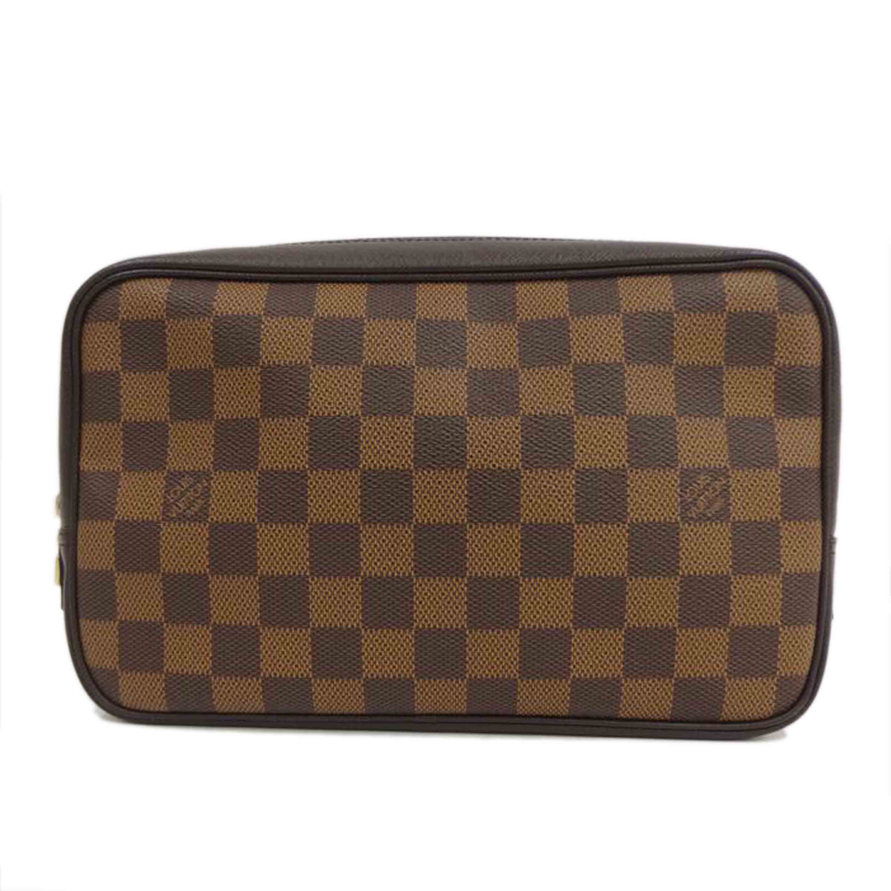 LOUIS VUITTON ルイ・ヴィトン/トゥルーストワレット・ダミエ/エベヌ/N47623/CA0***/ABランク/82【中古】