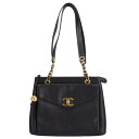 CHANEL シャネル/ヴィンテージ/キャビアスキンショルダー/333****/ABランク/84【中古】