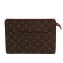 LOUIS VUITTON ルイ・ヴィトン/ポシェット・オム/モノグラム/M51795/SL0***/Bランク/09【中古】