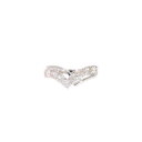 Pt900ダイヤリング1.00ct/#7/Aランク/65【中古】