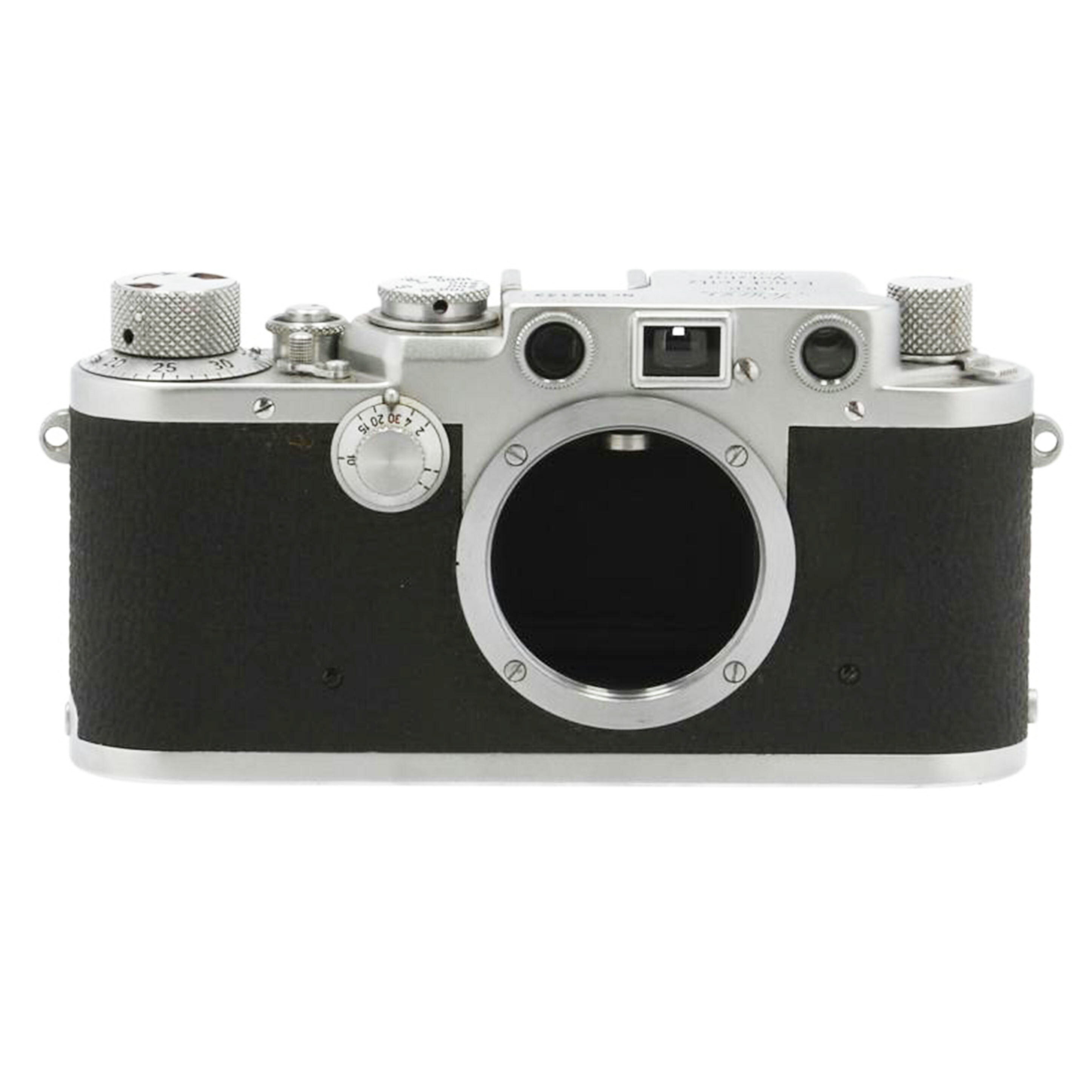 商品説明ブランドLeica商品名レンジファインダーカメラ型番III fシリアル/製造No602133状態ランクCランク/訳有品、劣化や破損など商品に欠陥がある状態です。（ご理解の上お買い求めください）付属品付属品の有無/有　内容は画像で確認ください。状態詳細1952年製造　Germany　外観はサビなどなく良好　ファインダー内部汚れ・濃いクモリあり　レザーケース付属(レンズカバー部分ちぎれています)商品についてこの商品は取手店で取り扱いをしております。商品の詳しい状態や情報については、店舗へお気軽にお問い合わせくださいませ。Leica ライカ/レンジファインダーカメラ/III f/602133カメラ関連/Cランクこのカテゴリから探す「カメラ」このアイテムから探す「カメラ関連」