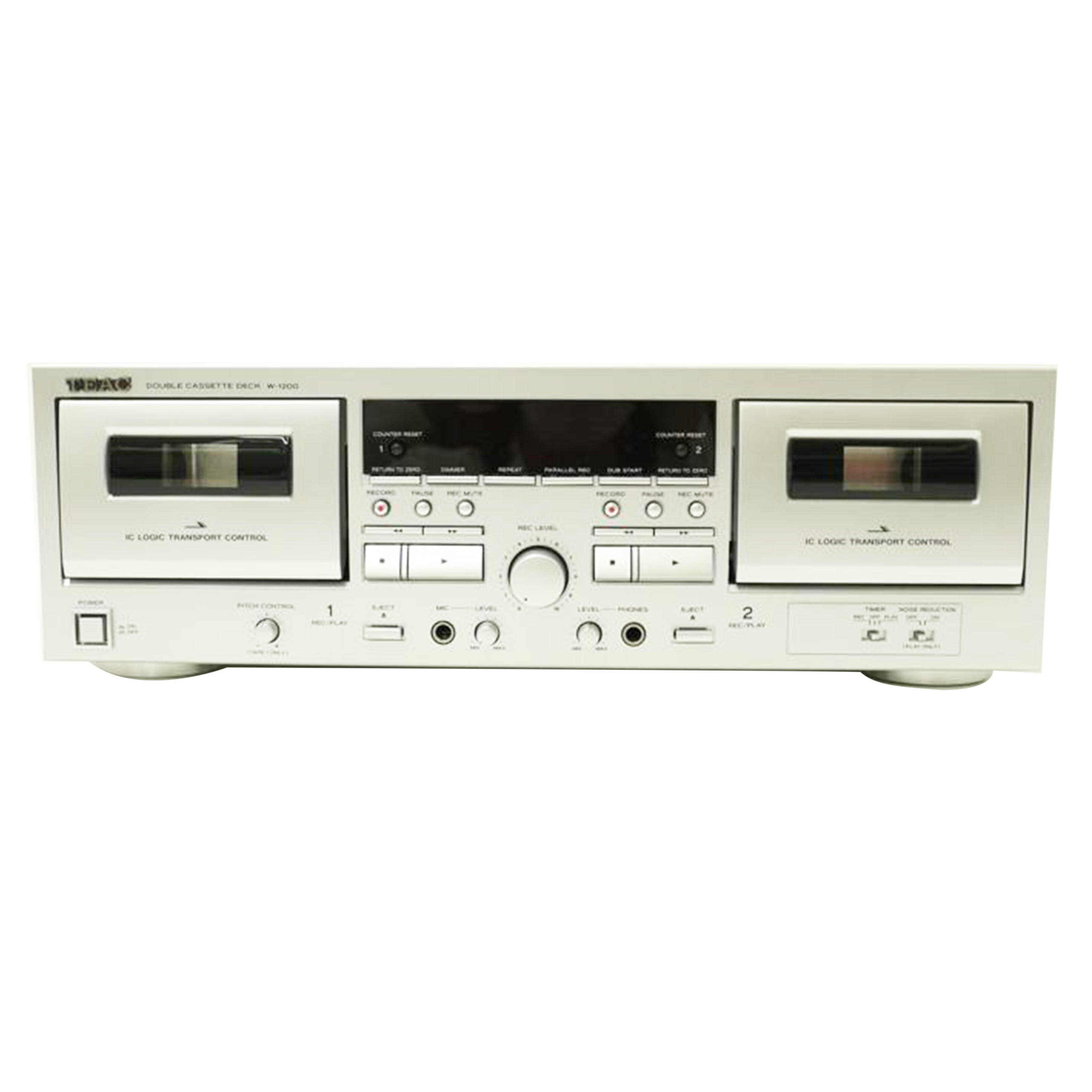 TEAC ティアック/ダブルカセットデッキ/W-1200/2260043/Aランク/69【中古】