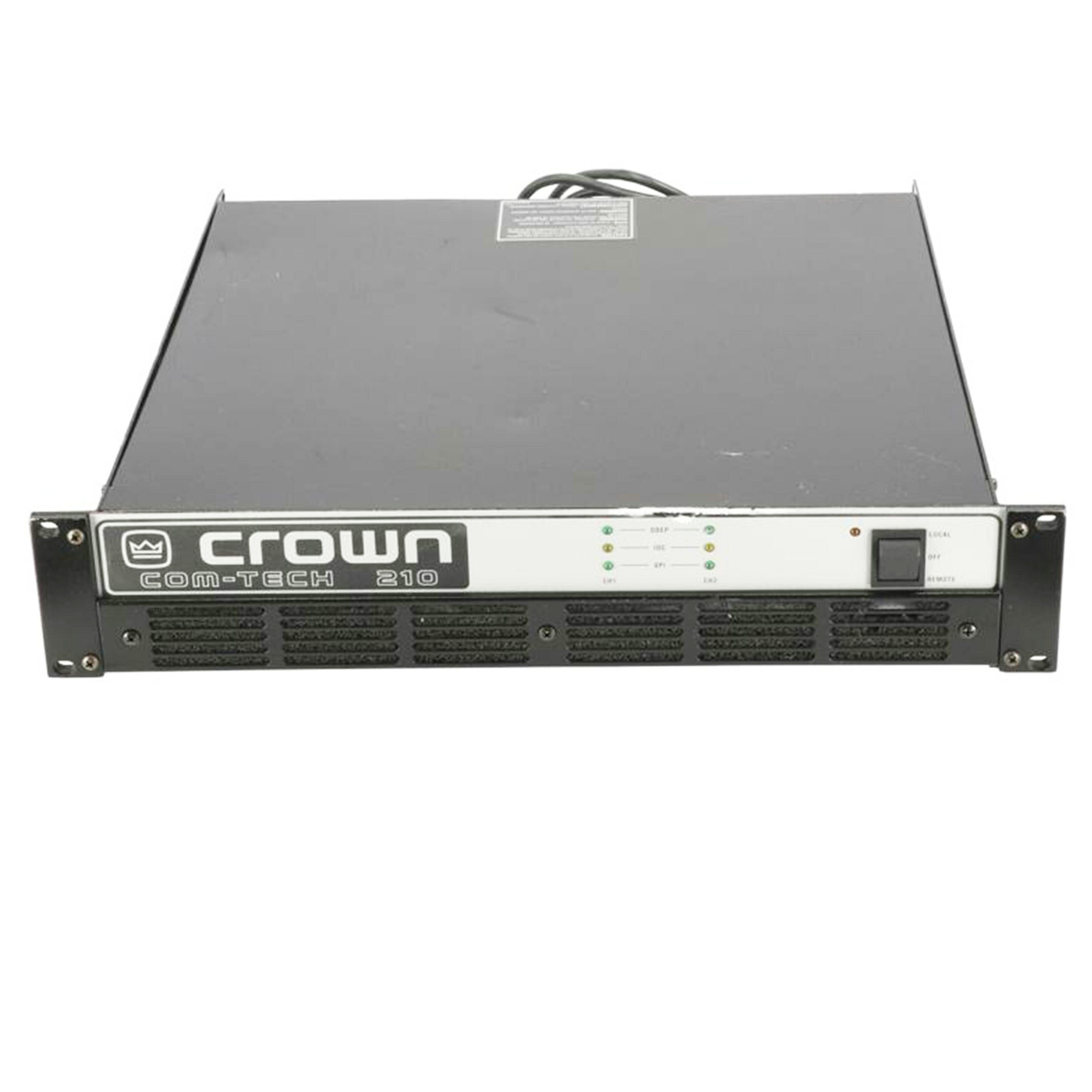 crown クラウン/パワーアンプ/COM-TECH 210/056740051/Cランク/62【中古】