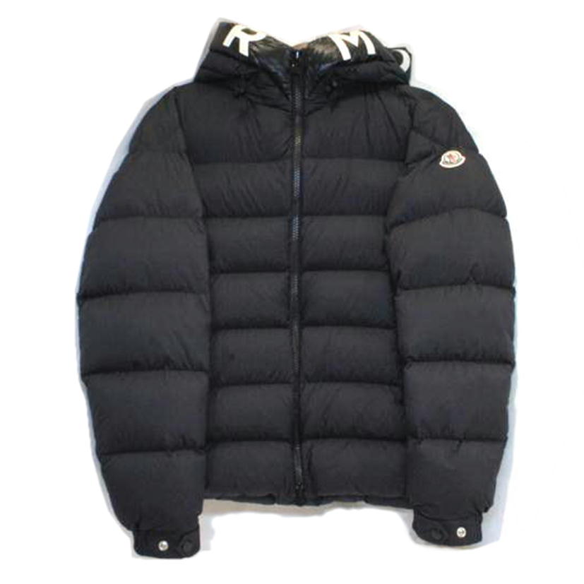 MONCLER モンクレール/SALZMAN/サルズマン/サルツマン/ナイロンマットブラックダウンジャケット/Aランク/92