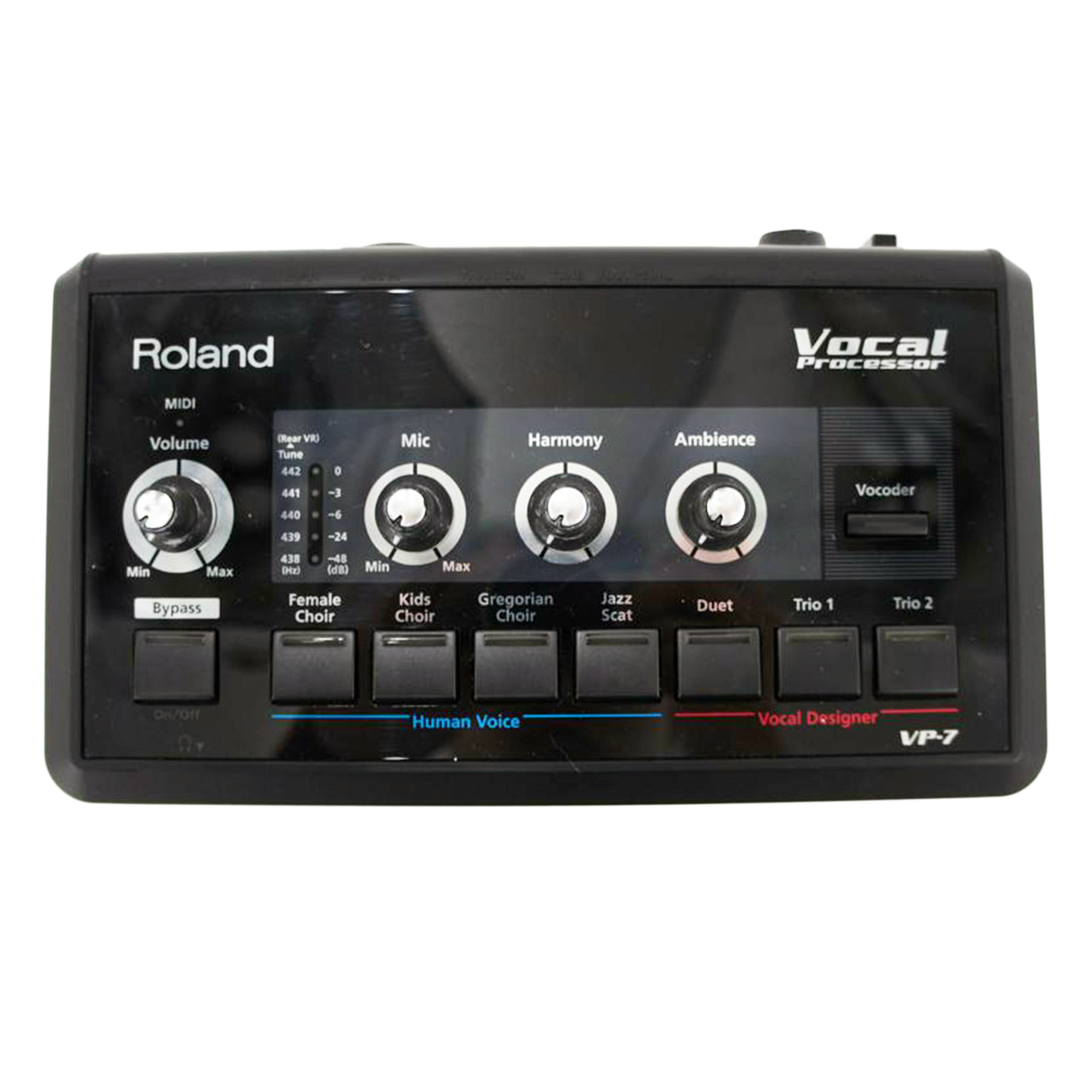 商品説明ブランドRoland商品名ボーカルプロセッサー　ボーカルエフェクター型番VP-7シリアル/製造No状態ランクBランク/スレ、汚れなど使用感はありますが、通常使用に問題のない状態です。付属品付属品の有無/有　内容は画像で確認ください。状態詳細演奏しているバッキングとボーカルから最適なハーモニーを自動で生成する「ボーカルデザイナー」機能を搭載商品についてこの商品はREXつくば店で取り扱いをしております。商品の詳しい状態や情報については、店舗へお気軽にお問い合わせくださいませ。Roland ローランド/ボーカルプロセッサー ボーカルエフェクター/VP-7/Bランクこのカテゴリから探す「楽器」このアイテムから探す「エフェクター」