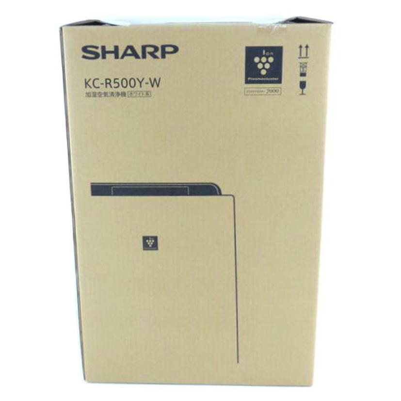 SHARP シャープ/加湿空気清浄機/KC-R500Y-W/3006926/Sランク/64【中古】