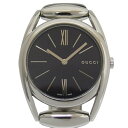 GUCCI グッチ/ホースビット/ブラック文字盤/クォーツ/YA139401(139.4)/149*****/ABランク/04【中古】