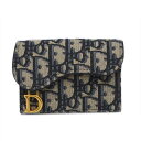 Christian Dior ディオール/ディオールオブリークサドルブルームカードホルダー/S5611CTZQ_M928/MA-****/SAランク/89【中古...