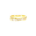 K18ダイヤリング0.30ct/Aランク/05【中古】