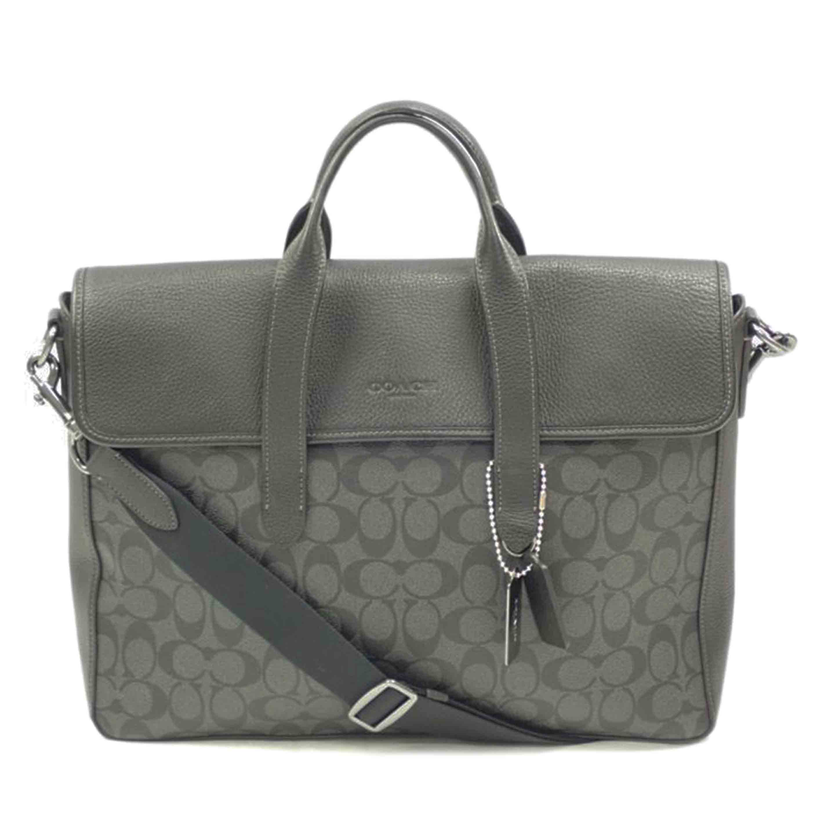 COACH/シグネチャーブリーフケース/C9873/ABランク/62【中古】