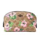 COACH コーチ/ブロッサム プリント コスメティックポーチ/89656/SAランク/65【中古】