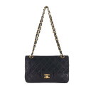 CHANEL シャネル/マトラッセ Wフラップ/Bランク/38【中古】