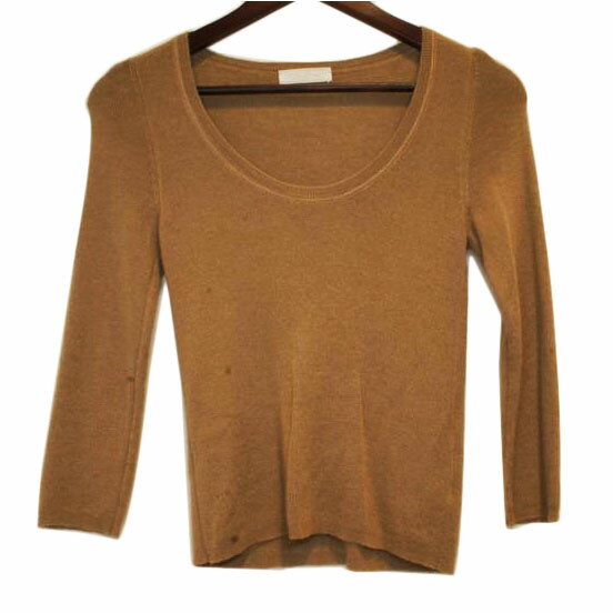PRADA プラダ/カシミヤシルクニットブラウン/ABランク/92【中古】