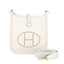 HERMES エルメス/エブリンTPM/トリヨン/ニューホワイト/W MM003 MH/Aランク/75【中古】