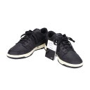 NIKE ナイキ/DUNK LOW RETRO PRM Black Canvas/DV7211-001/Sランク/05【中古】
