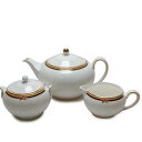 WEDGWOOD ウエッジウッド/CLIO ティーポット シュガーポット クリーマー 3点セット/Aランク/52【中古】