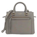 SAINT LAURENT サンローラン 2way ショルダーバッグ/イーストサイド スモール/グレー/554116/101*/Aランク/04【中古】(4)