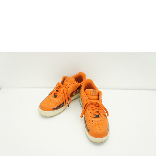 NIKE ナイキ/AIR FORCE1 LOW ORANGE SKELTON/ABランク/19【中古】 NIKE ナイキ/AIR FORCE1 LOW ORANGE SKELTON/ABランク/19【中古】