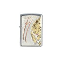 ZIPPO ジッポ/オイルライター/虎と竹/SAランク/93【中古】