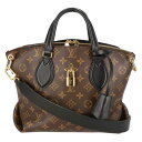 LOUIS VUITTON ルイ・ヴィトン/フラワージップドトートPM/モノグラム/ノワール/M44351/MI1***/Aランク/09【中古】