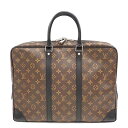 LOUIS VUITTON ルイ・ヴィトン/ポルトドキュマン・ヴォワヤージュ/モノグラムマカサー/M40225/RI3***/ABランク/62【中古】