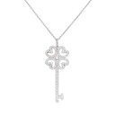 TIFFANY&Co ティファニー/PT950クアトラハートキーダイヤ...(4)