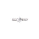 TIFFANY&Co ティファニー/PT950ダイヤリング0.74/#...(4)