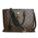 LOUIS VUITTON ルイ・ヴィトン/フラワートート/モノグラム/ノワール/M43550/RFI*/Aランク/92【中古】