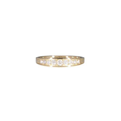 K18ダイヤリング0.20ct/Aランク/65【中古】 K18ダイヤリング0.20ct/Aランク/65【中古】